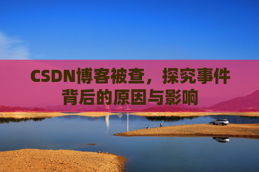 CSDN博客被查，探究事件背后的原因与影响